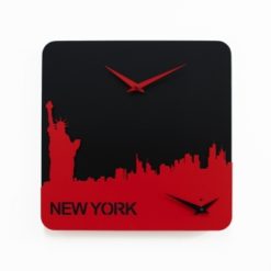 nástěnné hodiny s motivy New Yorku