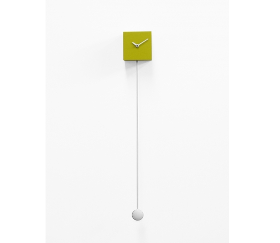 Kyvadlové hodiny LONG TIME zelené, 80 cm, Progetti