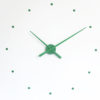 zelené designové hodiny Oj Nomon