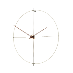 Nástěnné hodiny BILBAO N bílé, 110 cm, Nomon