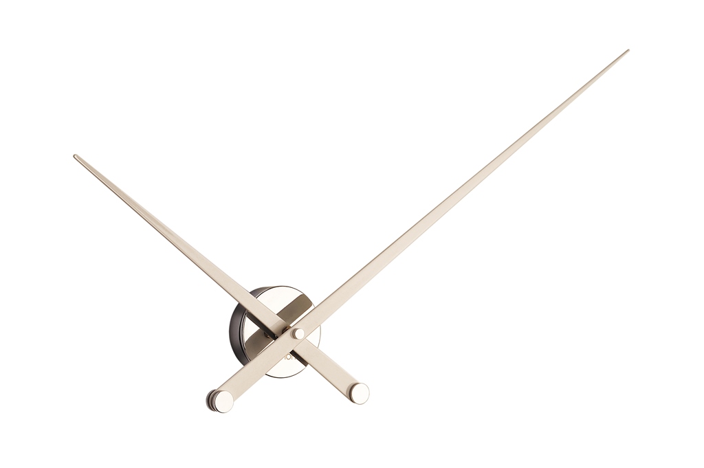 Nástěnné hodiny AXIOMA L bílé, 100 cm, Nomon