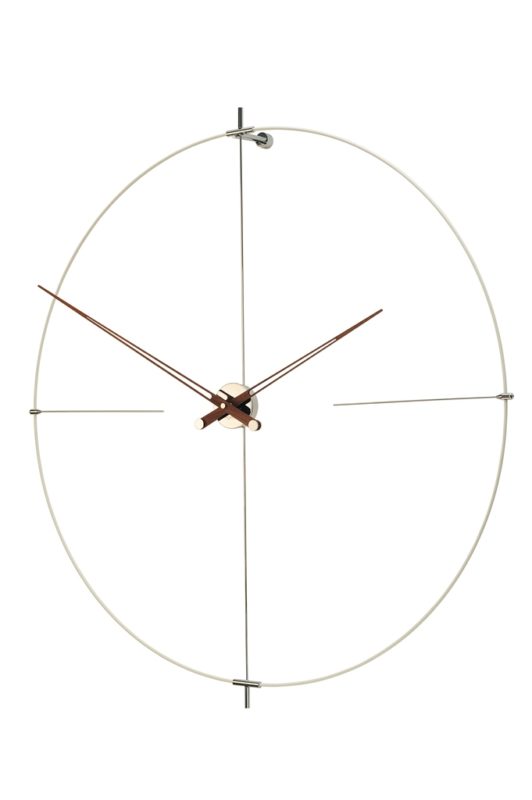 Nástěnné hodiny BILBAO N bílé, 110 cm, Nomon