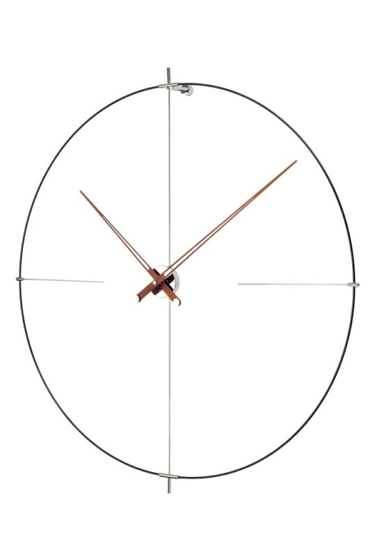 Nástěnné hodiny BILBAO N černé, 110 cm, Nomon