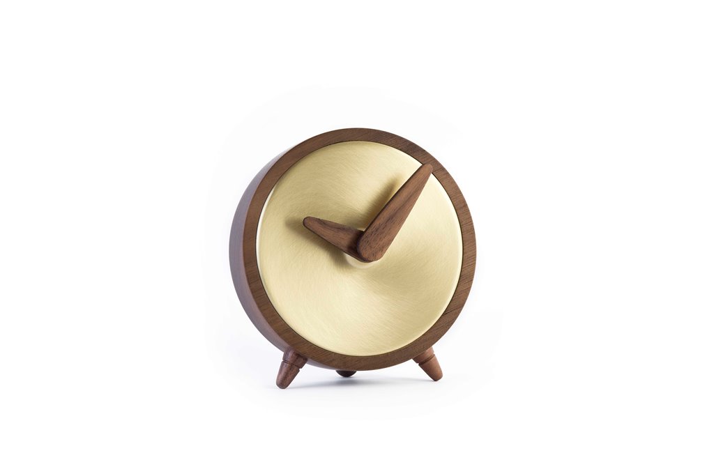 Stolní hodiny ÁTOMO G, 10,5 cm, Nomon