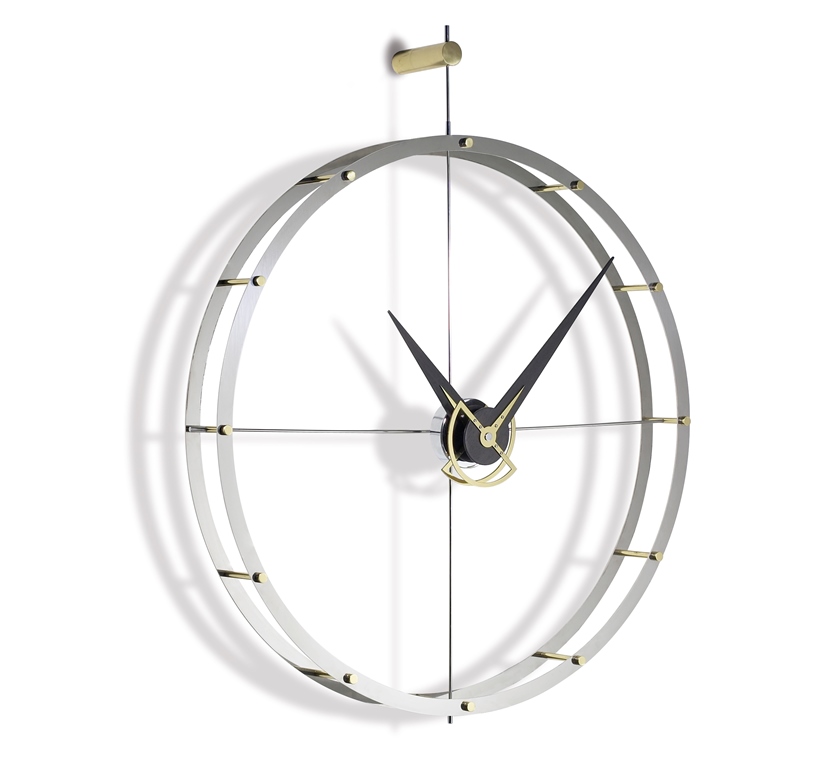 Nástěnné hodiny DOBLE O g, 80 cm, Nomon