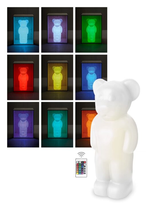 svítící medvídek LED Lumibär